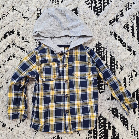 Carter's Baby Boy 3 Piece Long Sleeve Pants Set 18M - Picture 2 of 10